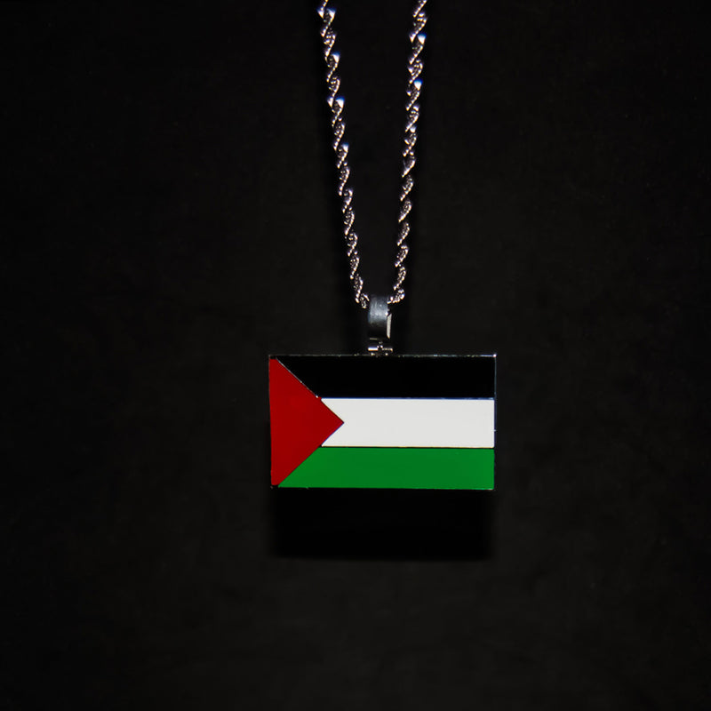 Palestine Flag Pendant