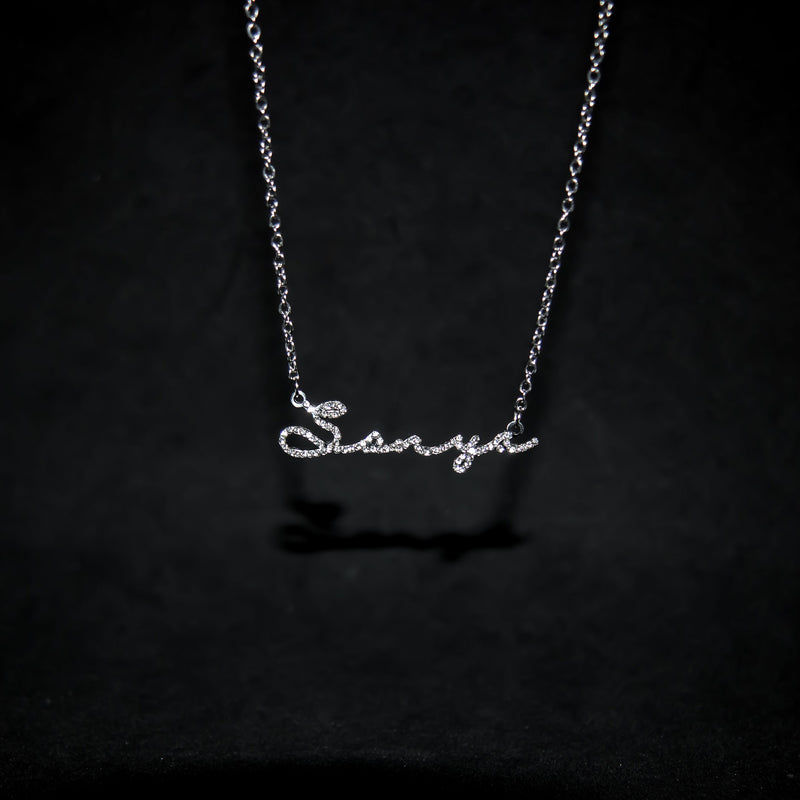 Iced Name Necklace