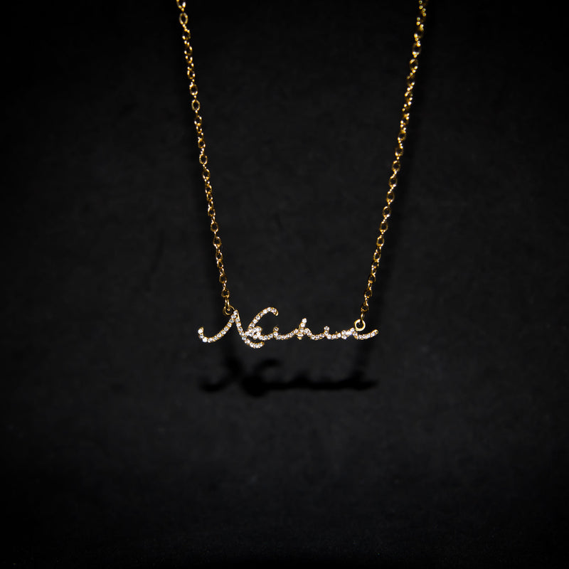 Iced Name Necklace