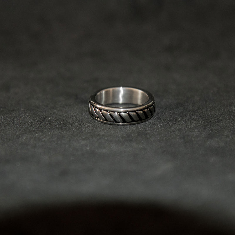 Rope Ring - Silver