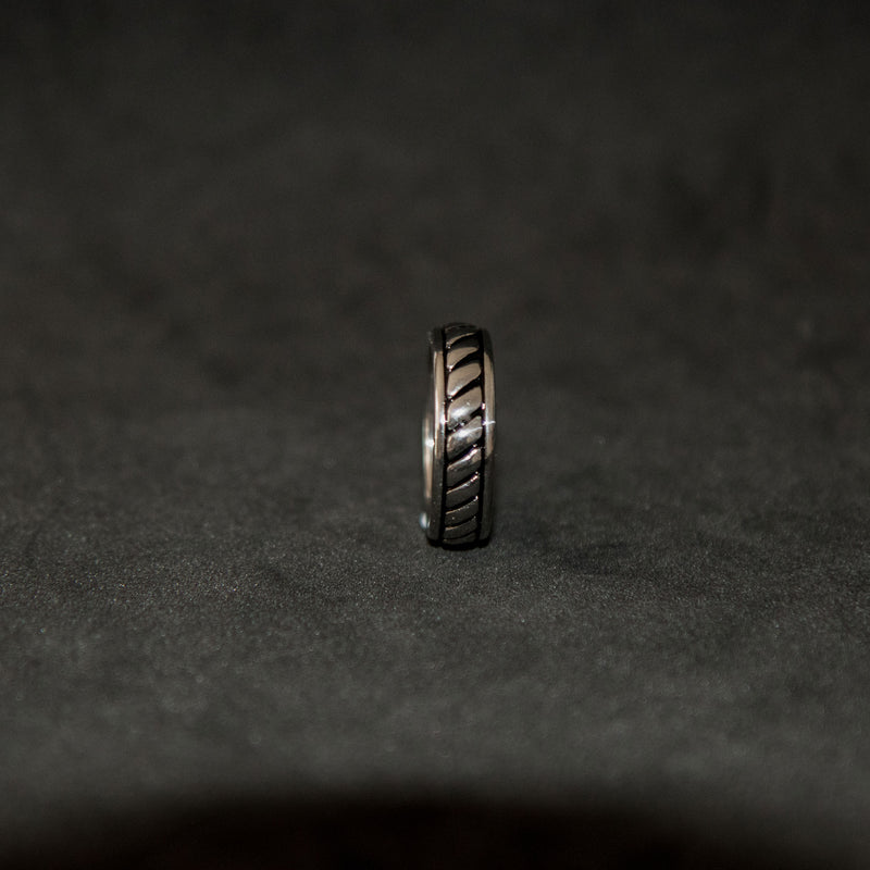 Rope Ring - Silver