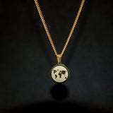 Luxsy Earth Pendant - Gold