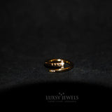 Luxsy Nail Ring - Gold - Luxsy Jewels