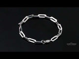 Paperclip Bracelet - 925 Silver